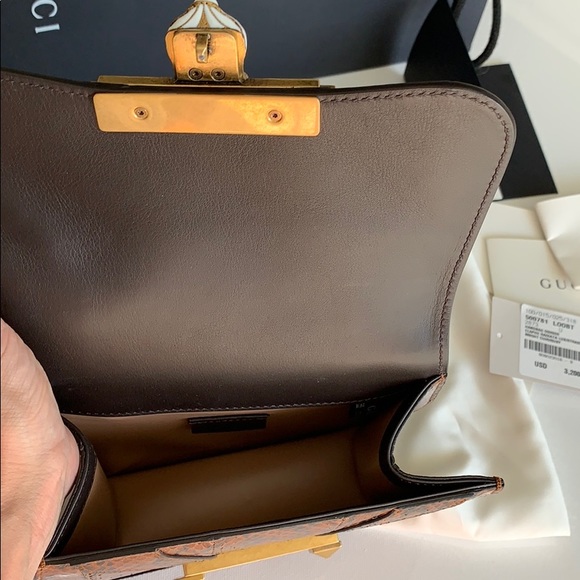 GUCCI ❤️OSIRIDE PYTHON SNAKESKIN TIGER AUTHENTIC! - Picture 5 of 6